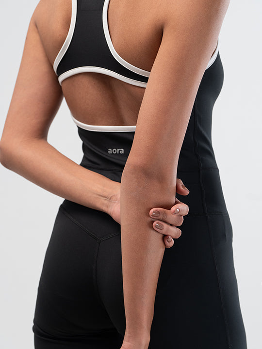 TWO TONE BODYSUIT