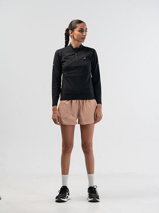 365 HALF ZIPPER LONGSLEEVE