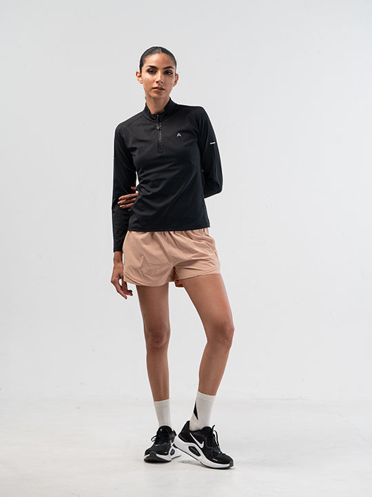 365 HALF ZIPPER LONGSLEEVE