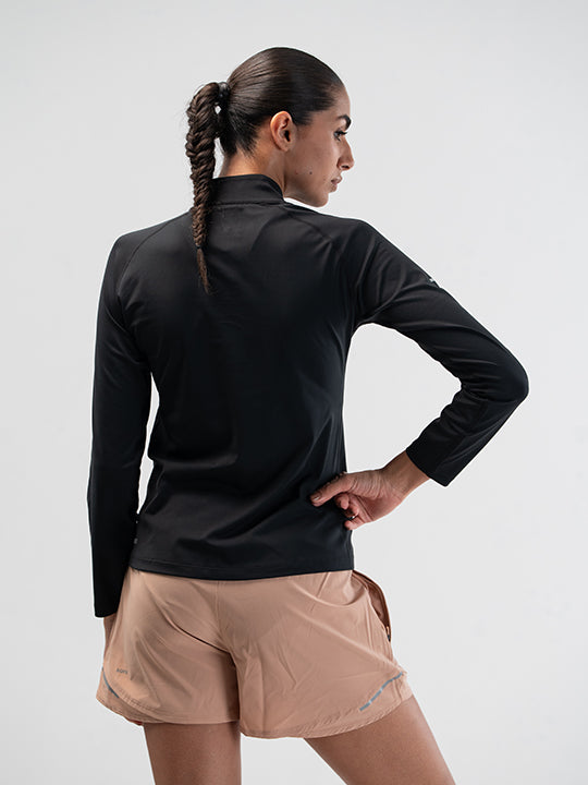 365 HALF ZIPPER LONGSLEEVE