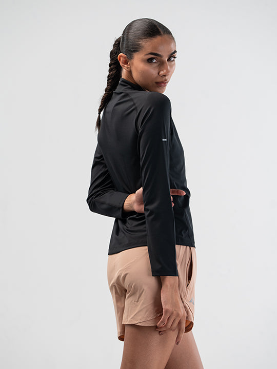 365 HALF ZIPPER LONGSLEEVE