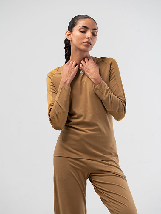 KANZEI LONGSLEEVE - CARAMEL