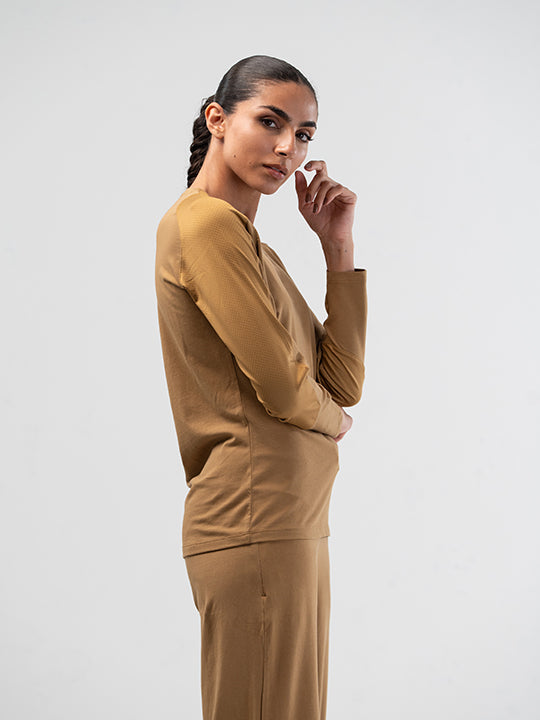 KANZEI LONGSLEEVE - CARAMEL