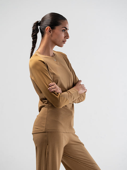 KANZEI LONGSLEEVE - CARAMEL