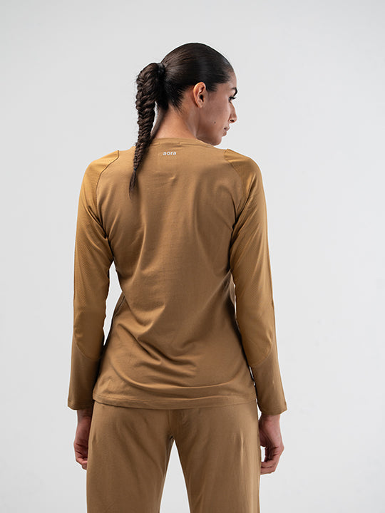 KANZEI LONGSLEEVE - CARAMEL