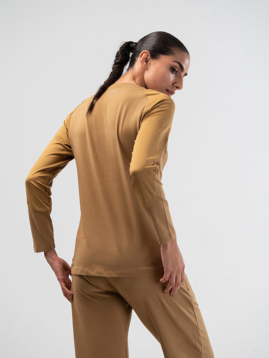KANZEI LONGSLEEVE - CARAMEL
