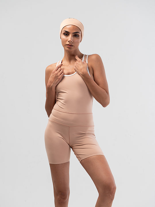 TWO TONE BODYSUIT