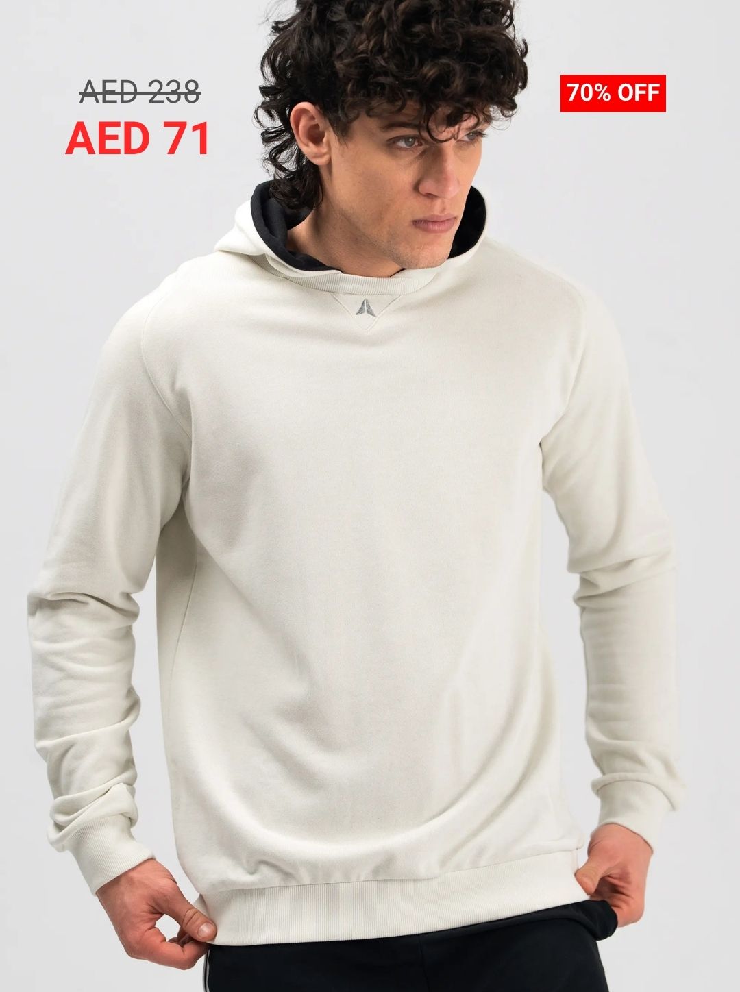 هودي كروم كويز ثنائي اللون