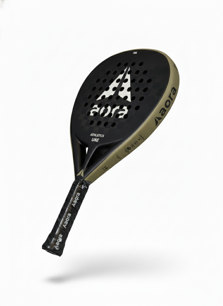 PADEL TENNIS RACKET 18K - KHAKI