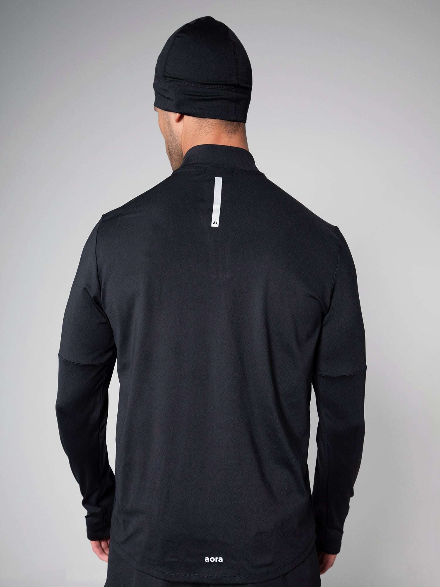 HALF ZIP 365 LONGSLEEVE For men - Aora Activewear Shop online in Dubai
