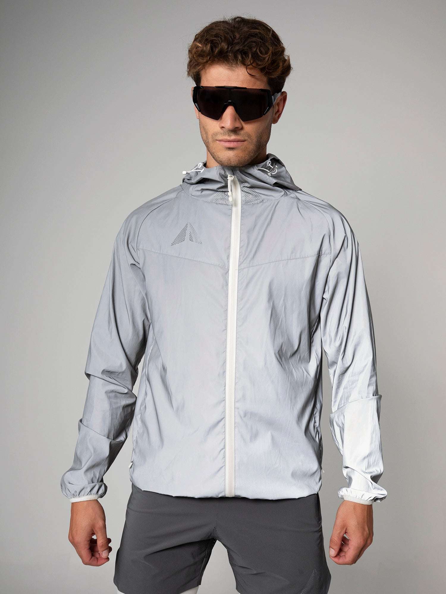 REFLECTIVE WINDBREAKER JACKET For Men - Aora Activewear Shop online in Dubai