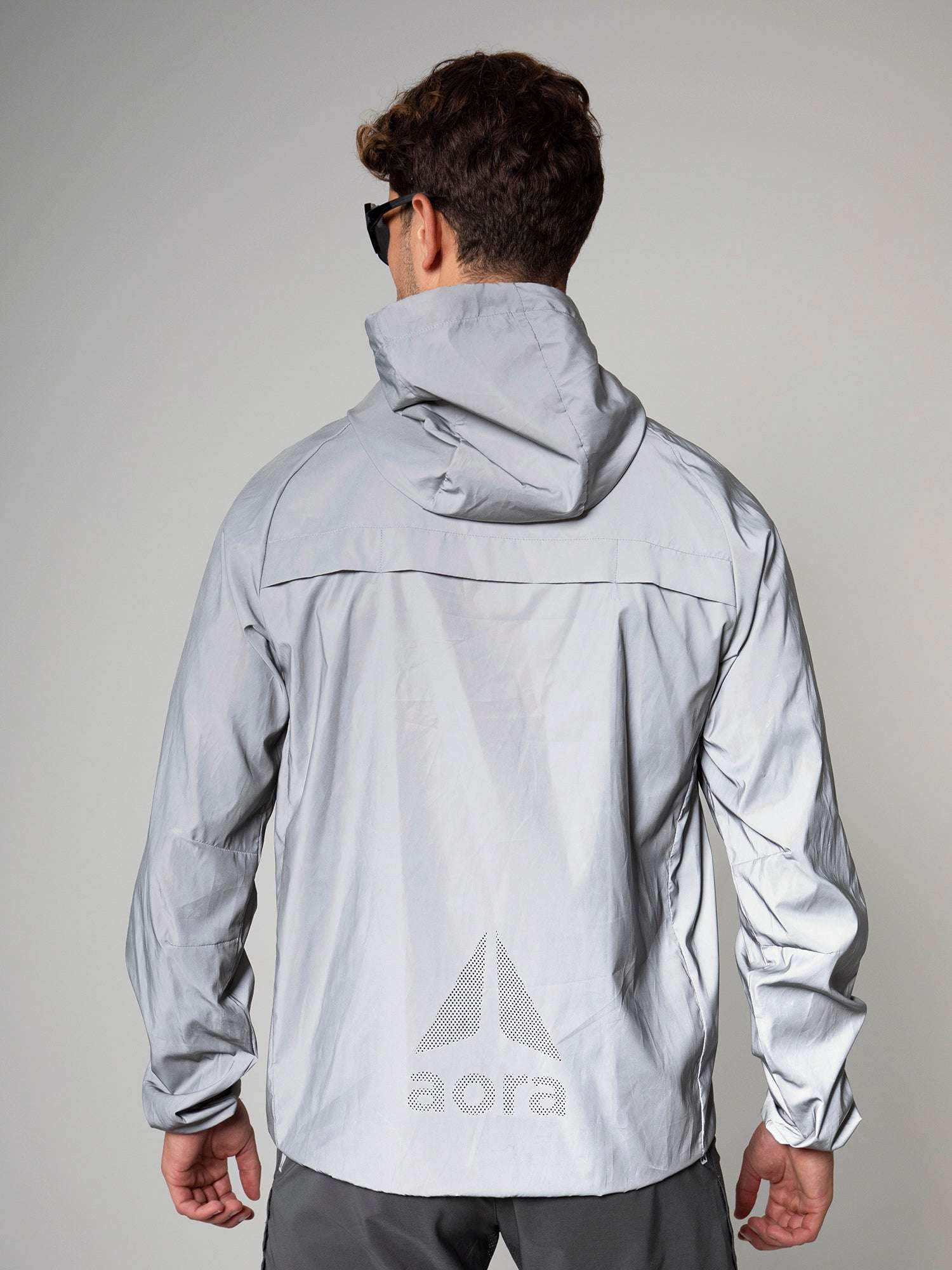 REFLECTIVE WINDBREAKER JACKET For Men - Aora Activewear Shop online in Dubai