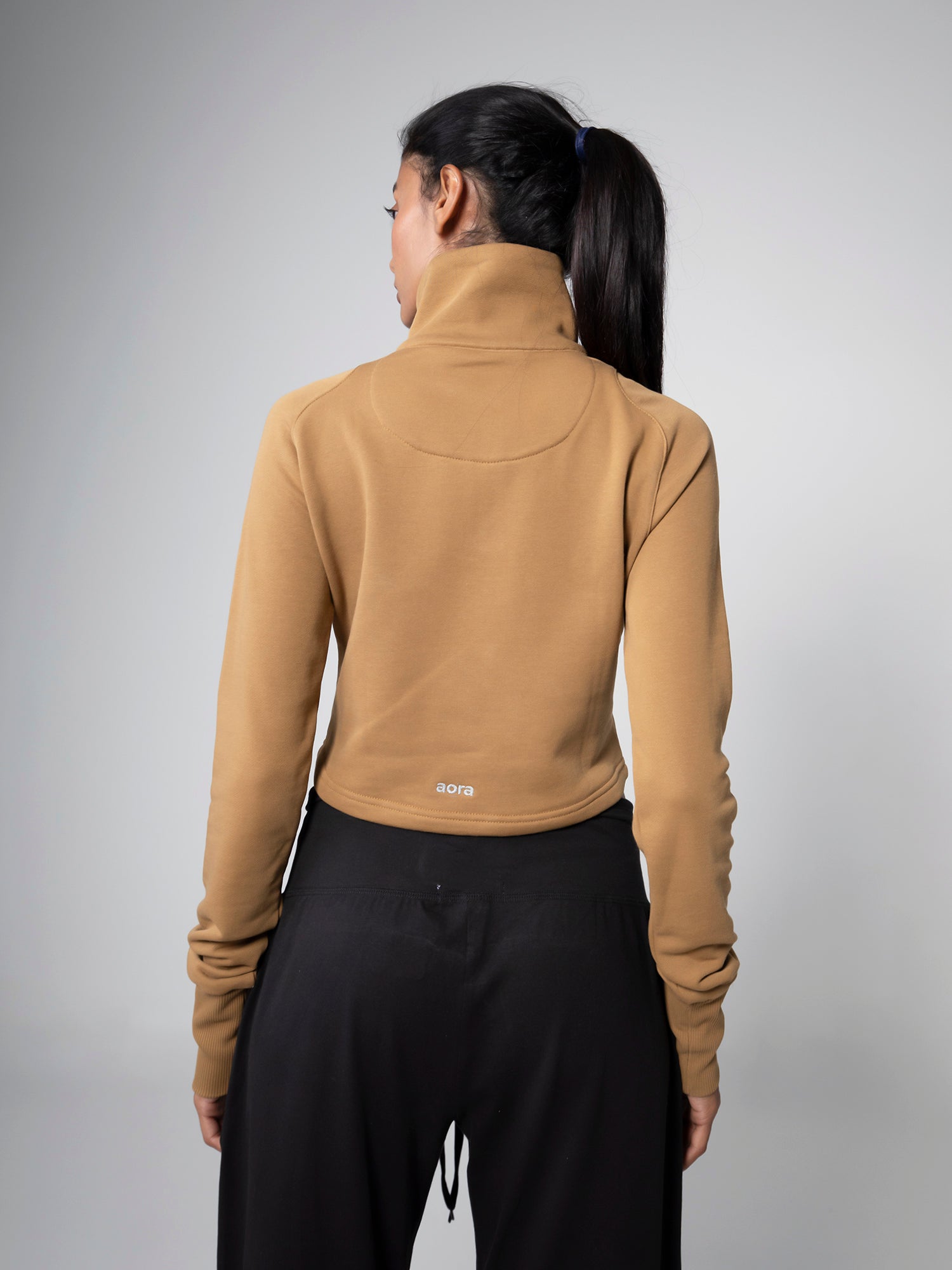 MIHO HALF ZIP SWEATER