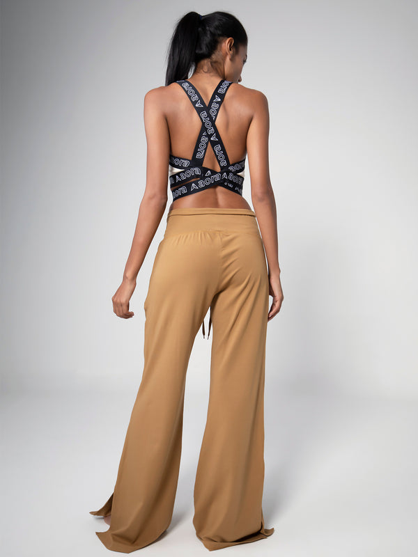BALOON YOGA PANT - CARAMEL