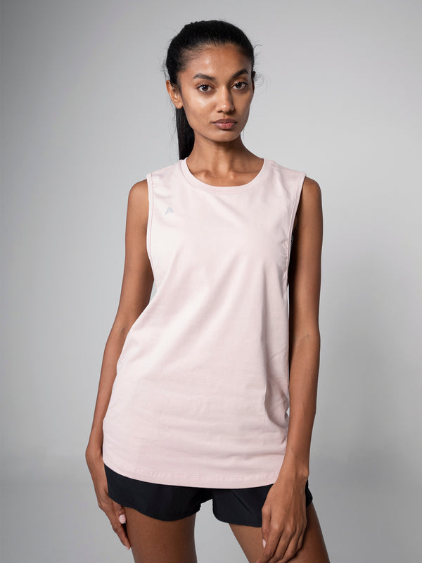 ATHLETIC MUSLCE TANK TOP - LIGHT PINK