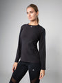 KANZEI LONGSLEEVE - BLACK For Women- Aora Athliesure Shop online in Dubai