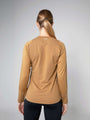 KANZEI LONGSLEEVE - CARAMEL For Women - Aora Athliesure Shop online in Dubai