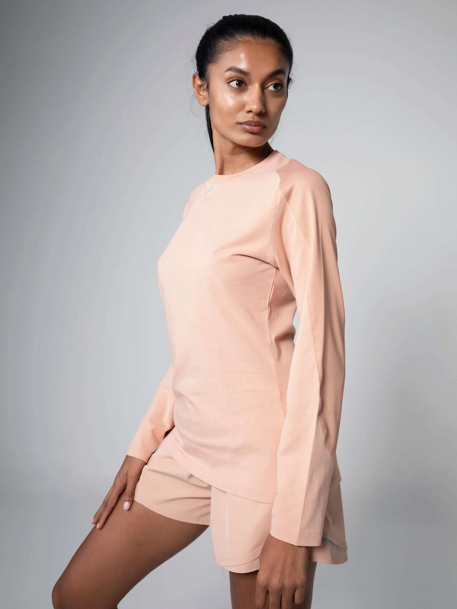 KANZEI LONGSLEEVE - TERRACOTTA For Women - Aora Athliesure Shop online in Sharjah